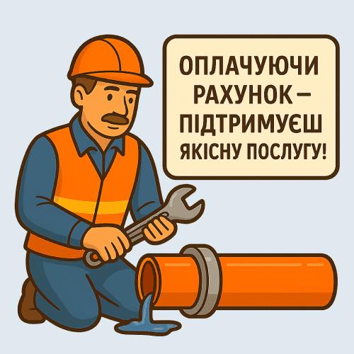 Станом на 01.01.2026 рік склалася критична ситуація з оплатою за надані послуги